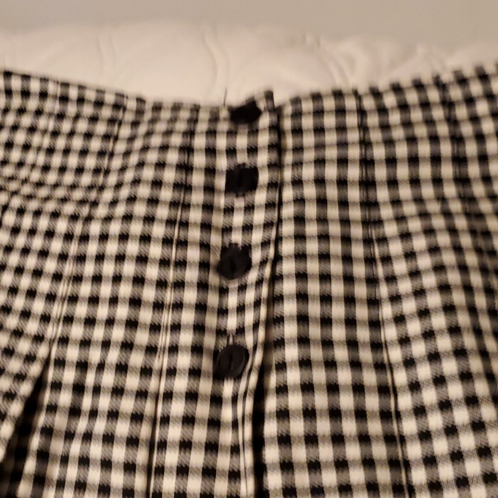 Pleated plaid skirt  size 12
